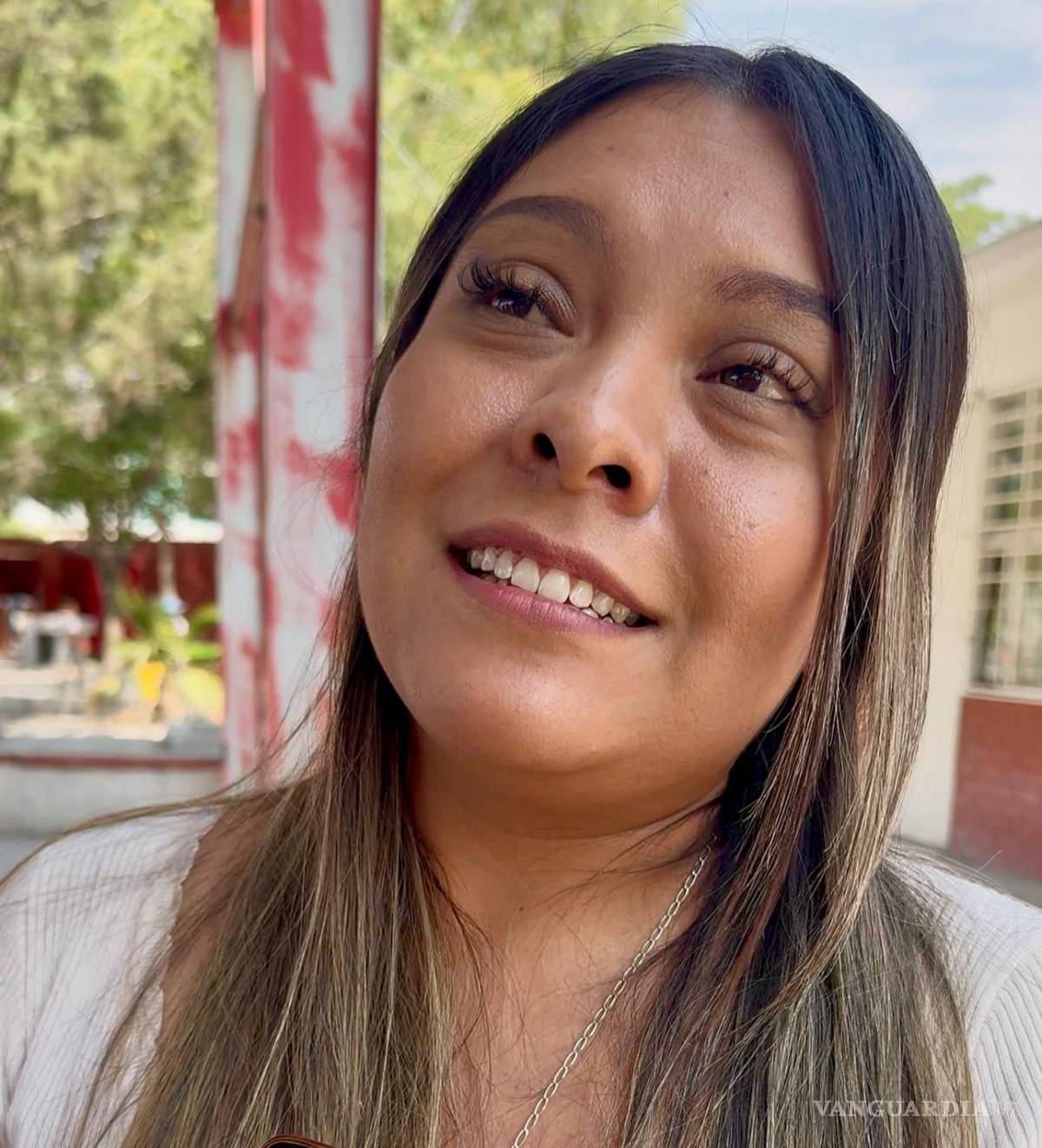 $!Vecinas de Ramos Arizpe reconocen los trabajos de rehabilitación en plazas y calles.