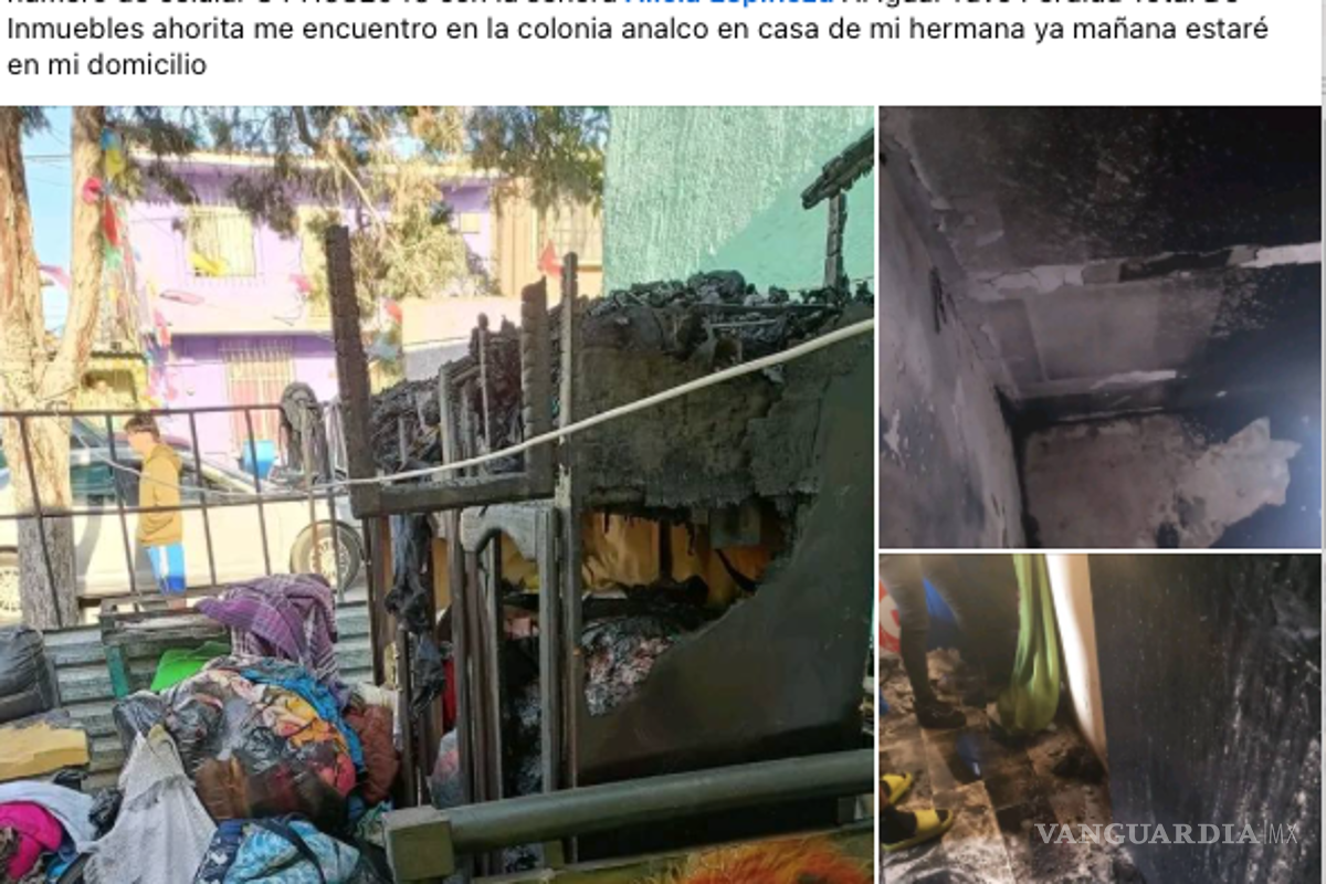 $!Alicia, madre de tres hijos, pide apoyo para superar las pérdidas materiales ocasionadas por el incendio en su hogar.