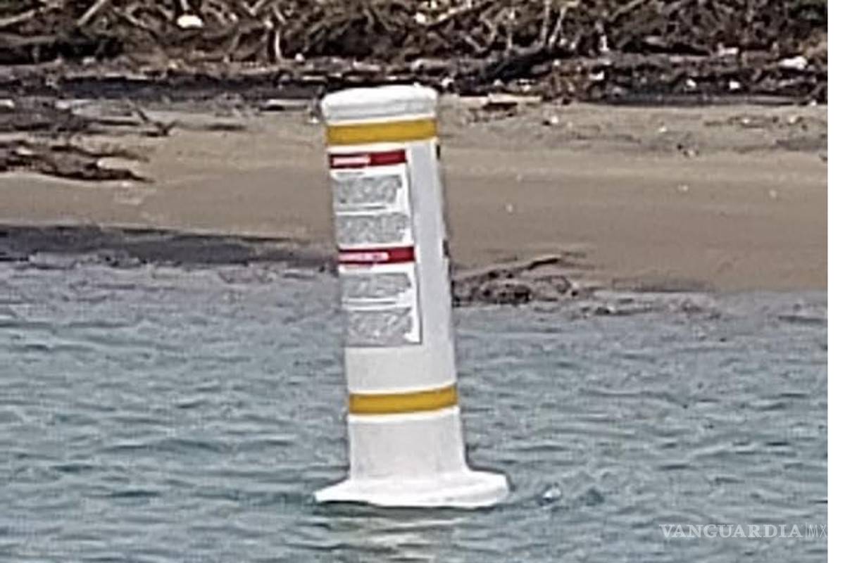 Utiliza EU boyas en el Río Bravo para delimitar territorio con México