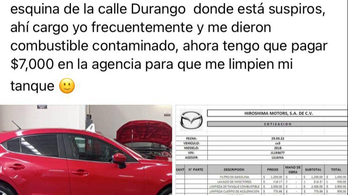 Gasolineras de Monclova venden gasolina contaminada