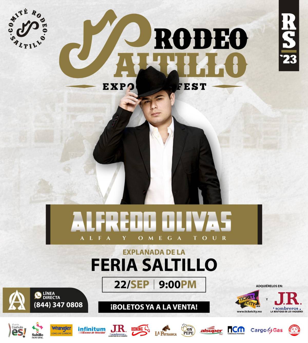$!Alfredo Olivas, el Festival de Rodeo y arte internacional que llega a la región, lo que puedes hacer este fin de semana en Saltillo