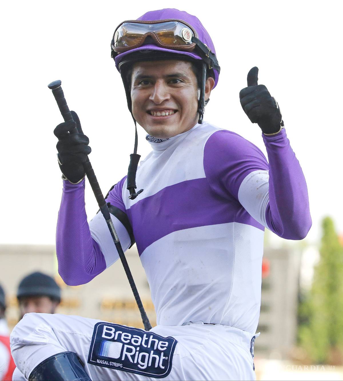$!'Nyquist' y el veracruzano Mario Gutiérrez ganan el Derby de Kentucky
