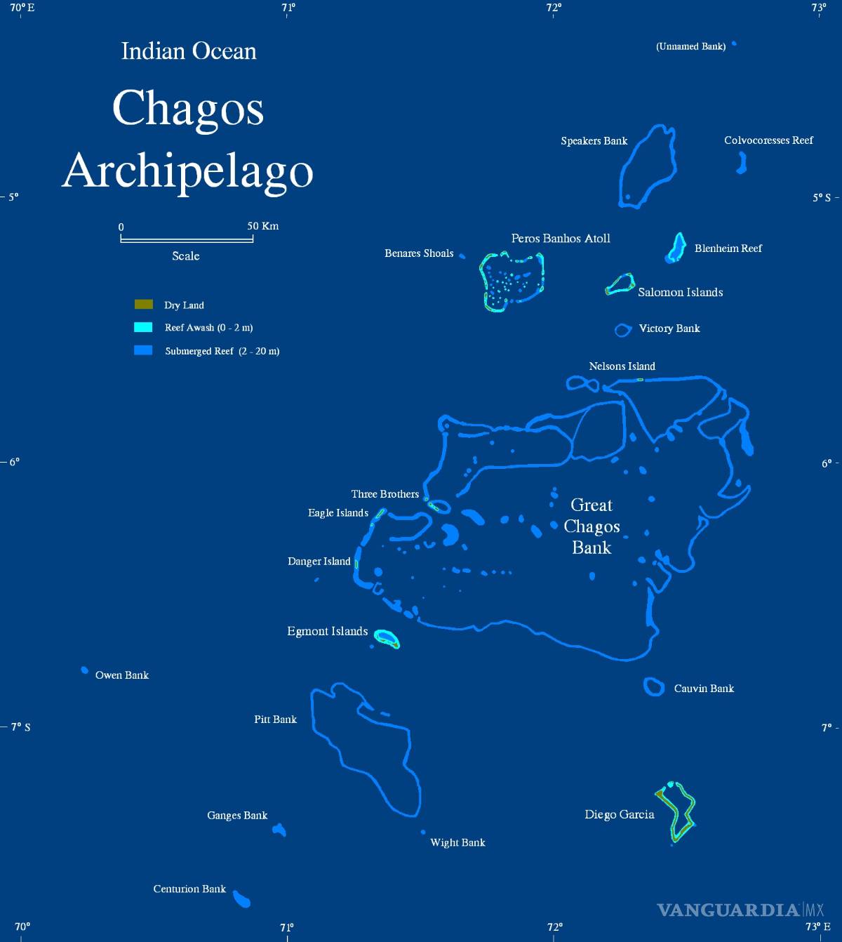 $!Reino Unido está obligado a devolver el archipiélago de Chagos las Islas Mauricio, demanda la ONU