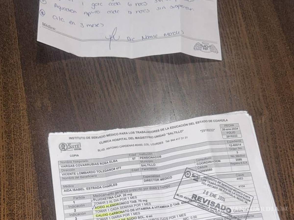 $!Las recetas nunca se surten completas.