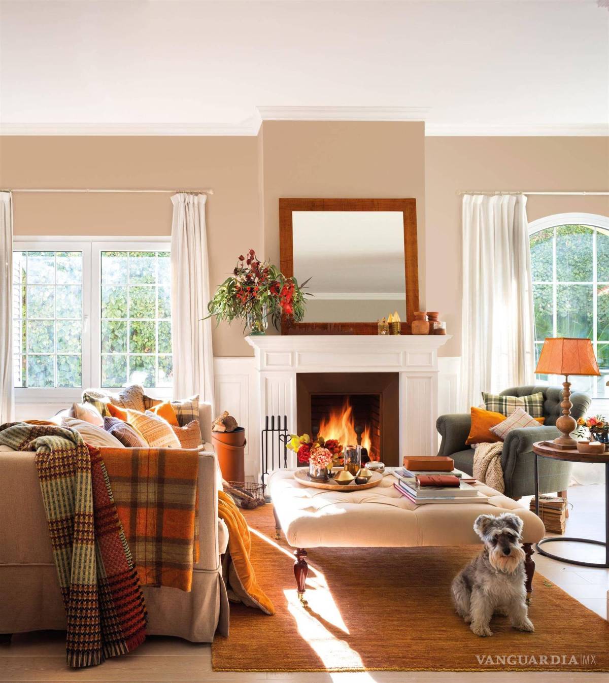 $!Entre los colores que podrían usarse en colorear la habitación se encuentra el marrón, gris, azul mykonos, alguna tonalidad mostaza o verde musgo, ya que son intensos, pero dentro de la gama de tonalidades otoñales.