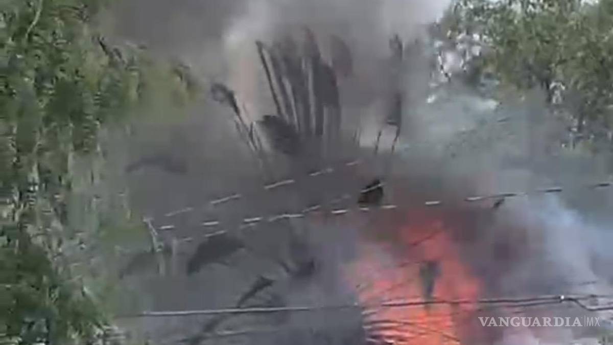 Inquilinos provocan incendio de una casa, en Saltillo