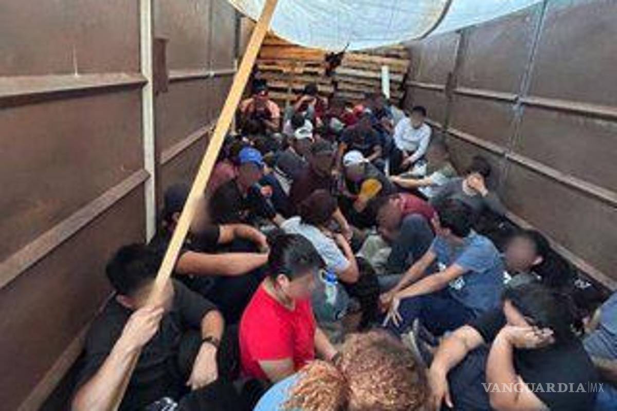 $!Rescatan a 63 migrantes en retén en Chihuahua