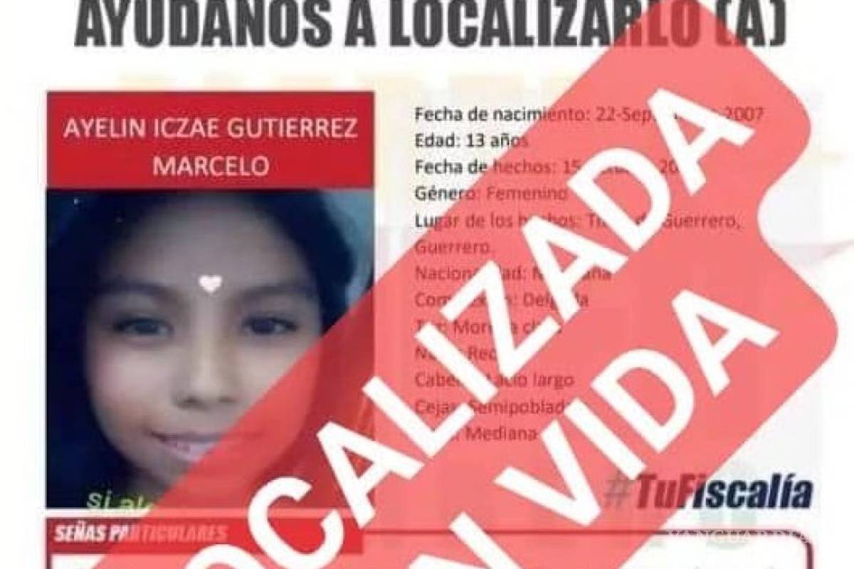 Mutilaron a niña de 13 años reportada como desaparecida