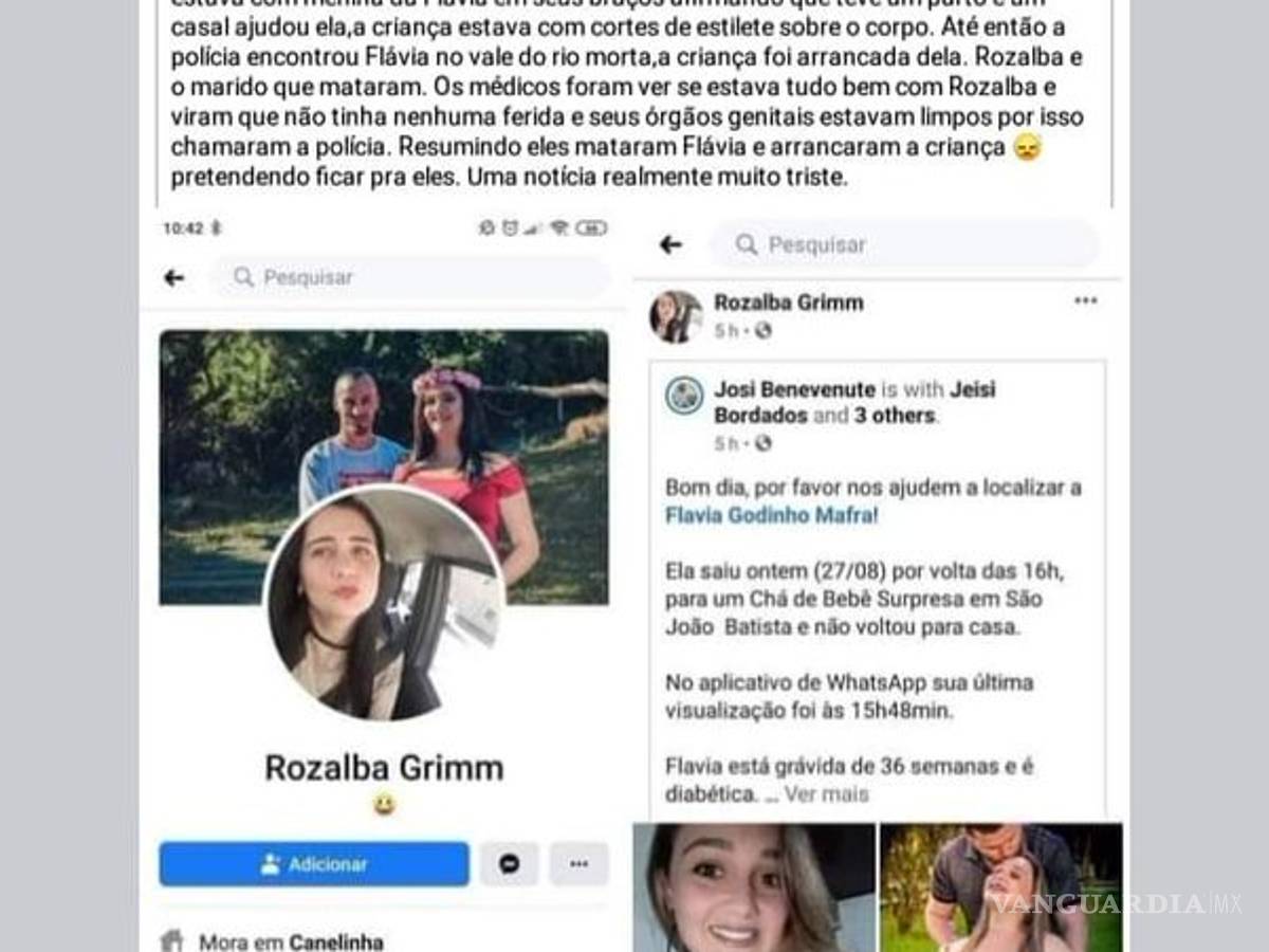 $!Mujer asesinó a su amiga embarazada para robar su bebé