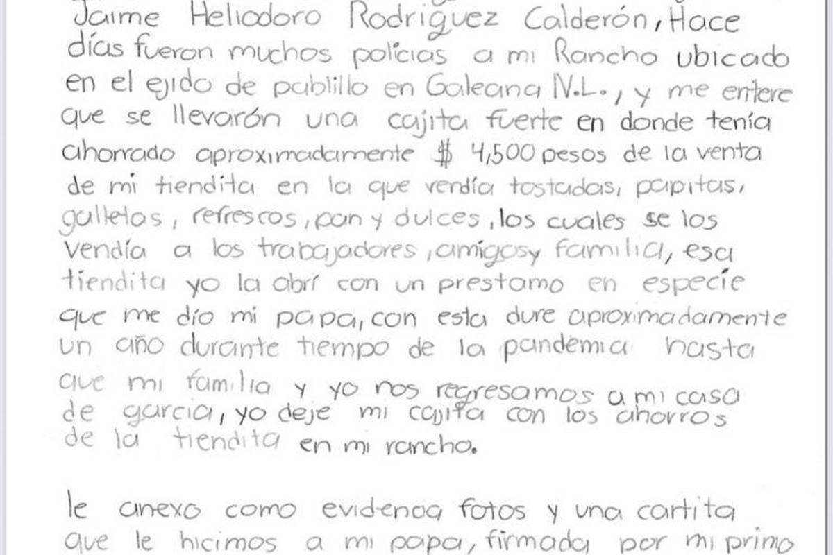 Clama hija de ‘El Bronco’ a fiscalía de NL le regresen su dinero guardado que estaba en caja fuerte decomisada