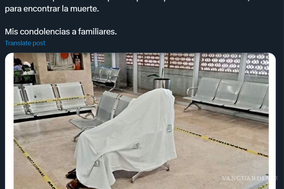 $!La exhibición incluyó la publicación de Gálvez criticando al gobierno por las condiciones del sistema de salud