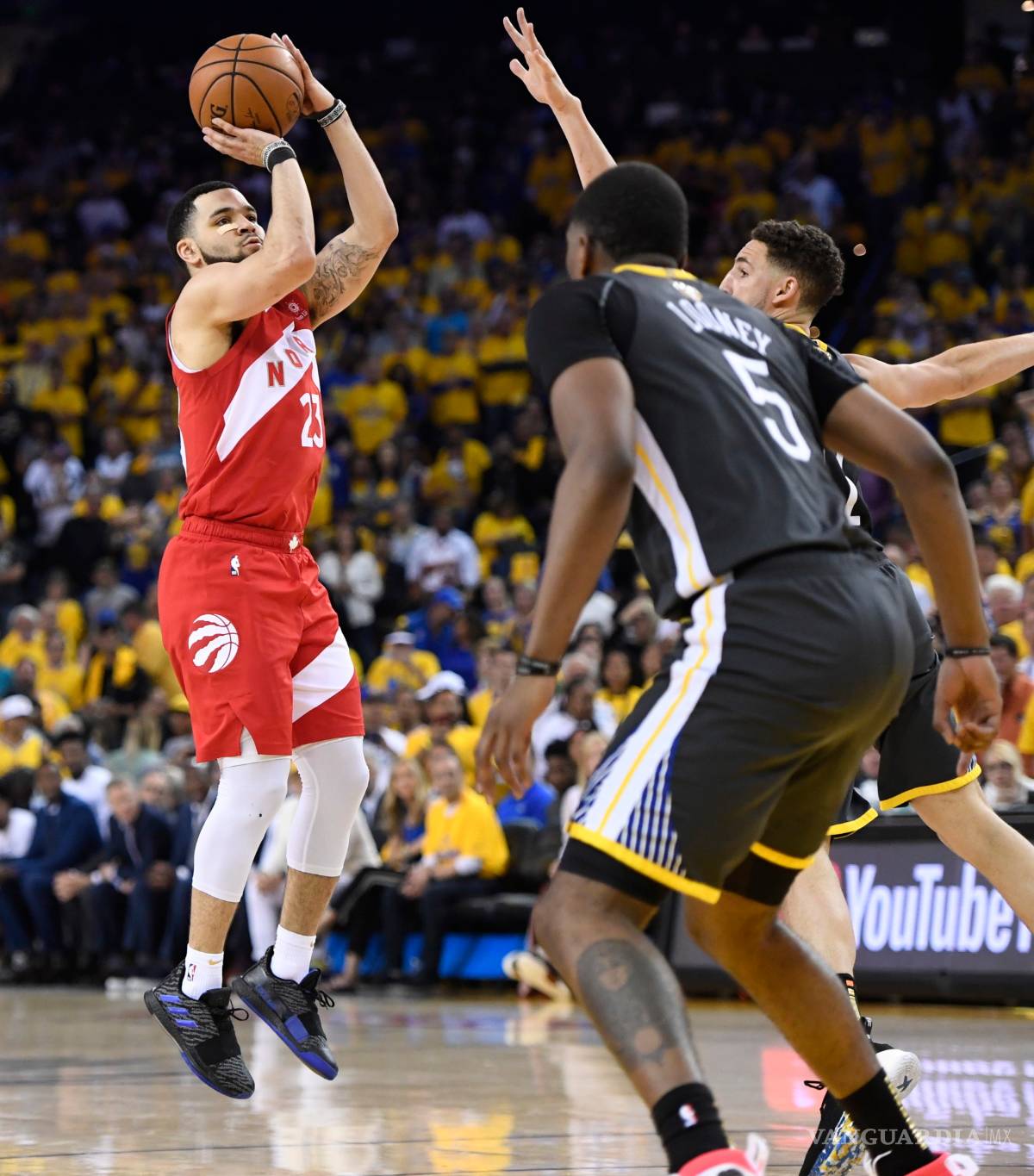$!¡Campeones! Los Raptors vencen a los Warriors y se colocan su primer anillo de la NBA