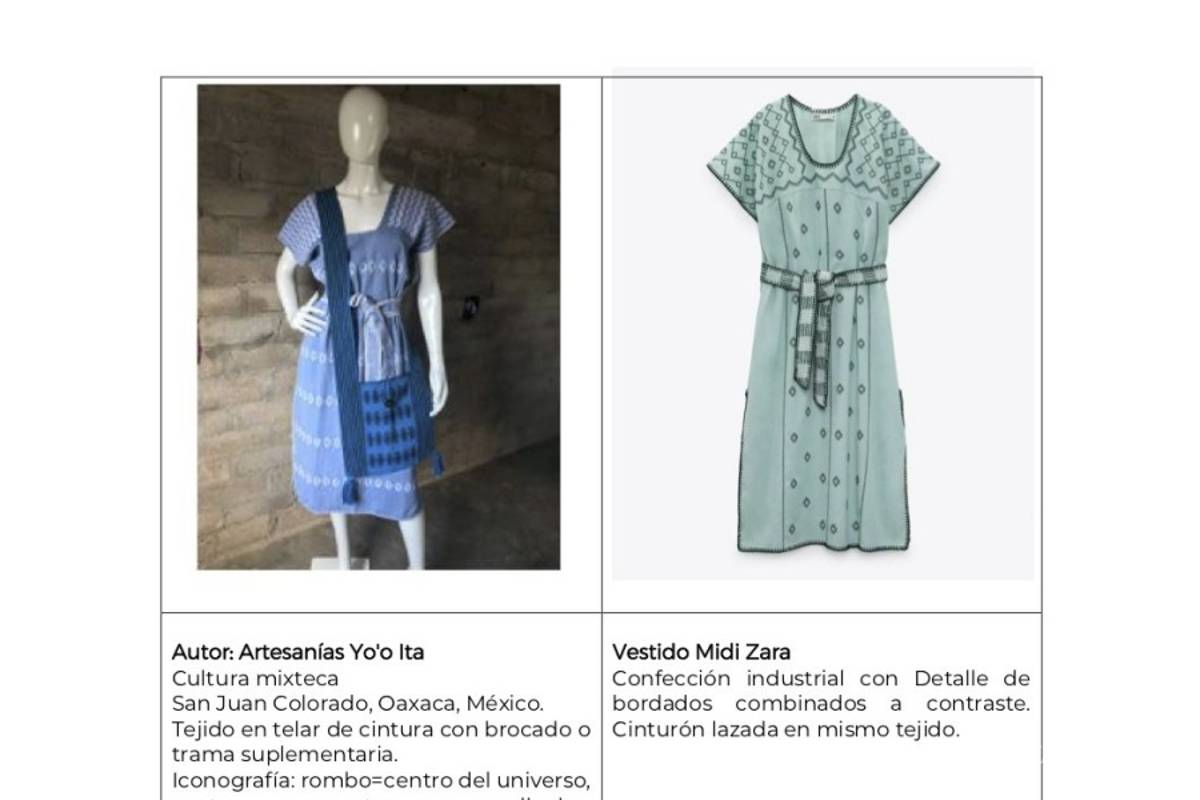 México pide explicación a Zara por apropiación cultural en diseños textiles