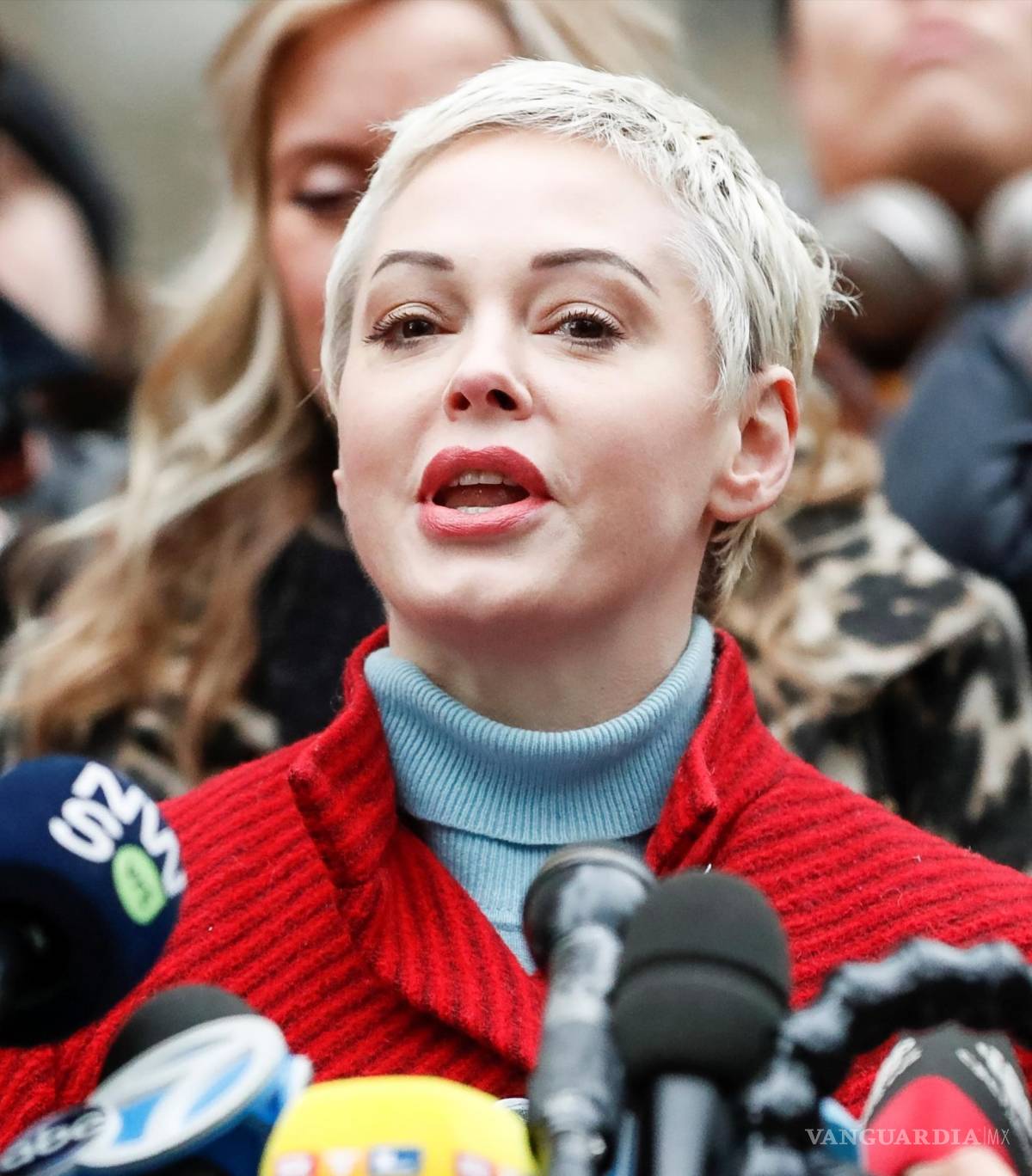 $!La actriz Rose McGowan .EFE/EPA/JASON SZENES