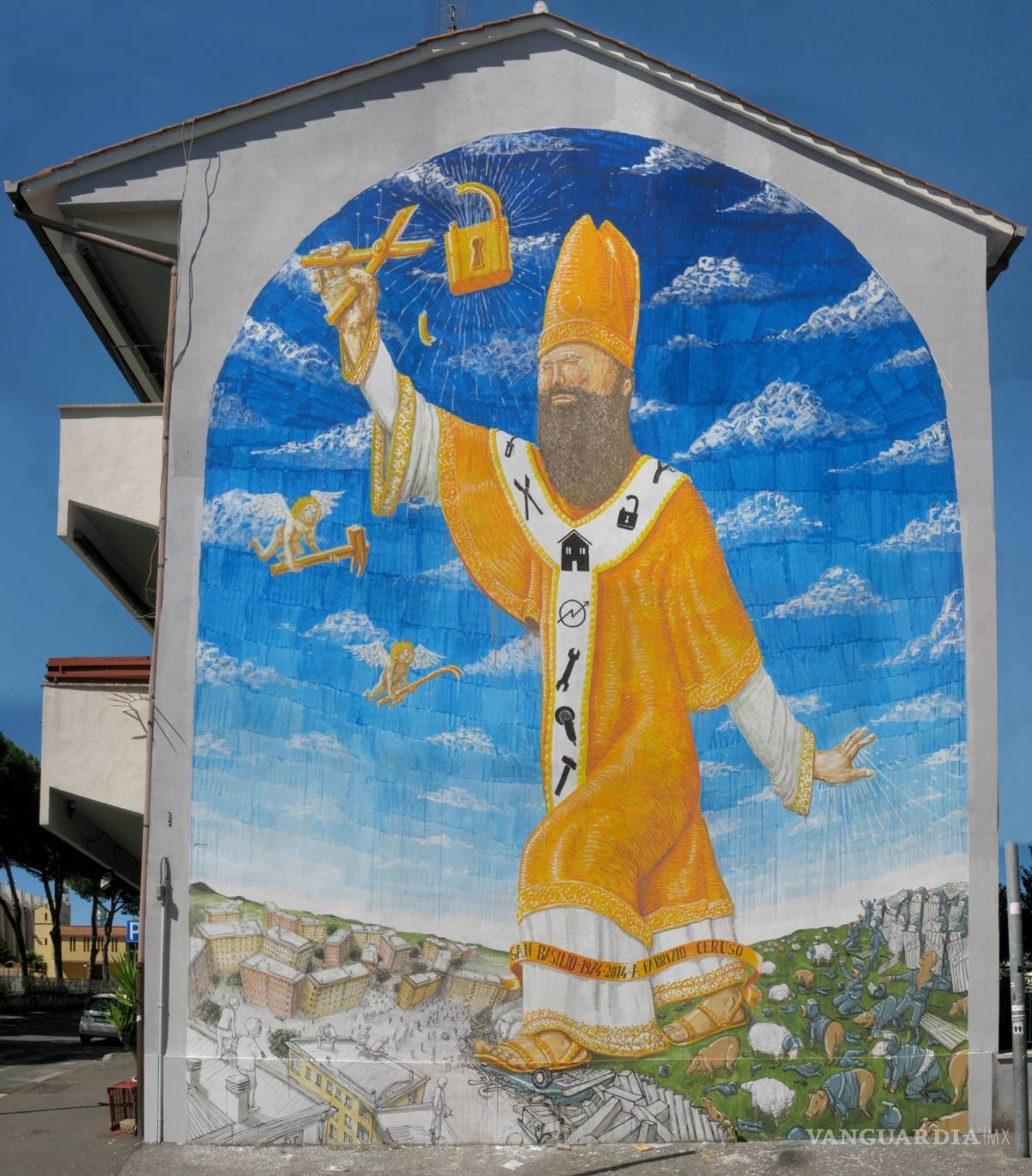 $!Blu, el Bansky italiano, borra sus murales como protesta