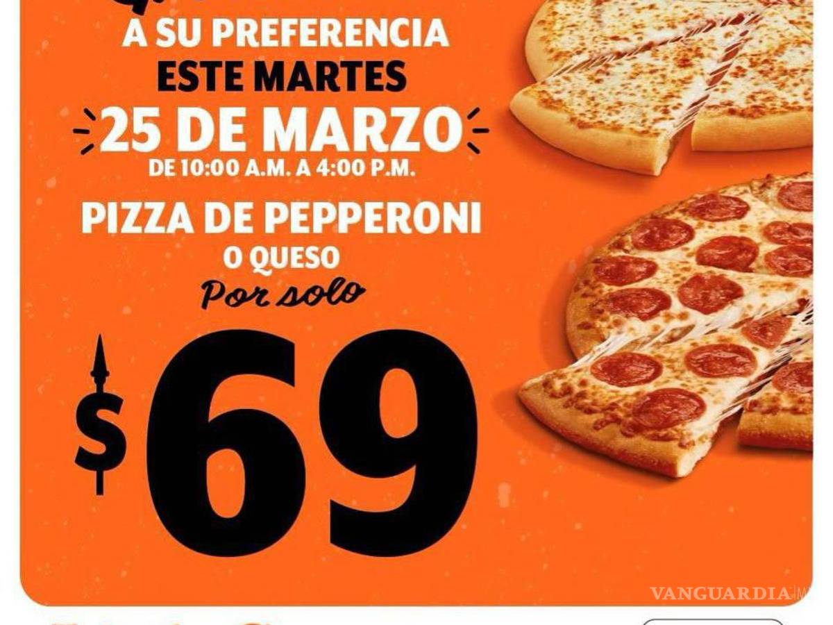 $!La promoción de Little Caesars se extenderá hasta las 16:00 horas en diversas sucursales.
