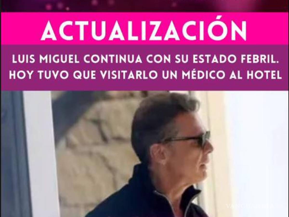 $!Todavía la tarde del lunes fue atendido en su propio hotel.