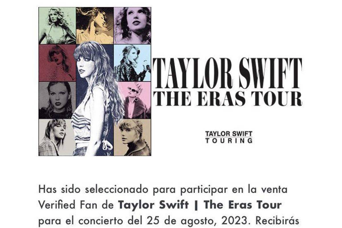 ¿Quedaste en lista de espera? Ya están llegando los correos para Fans Verificados de Taylor Swift