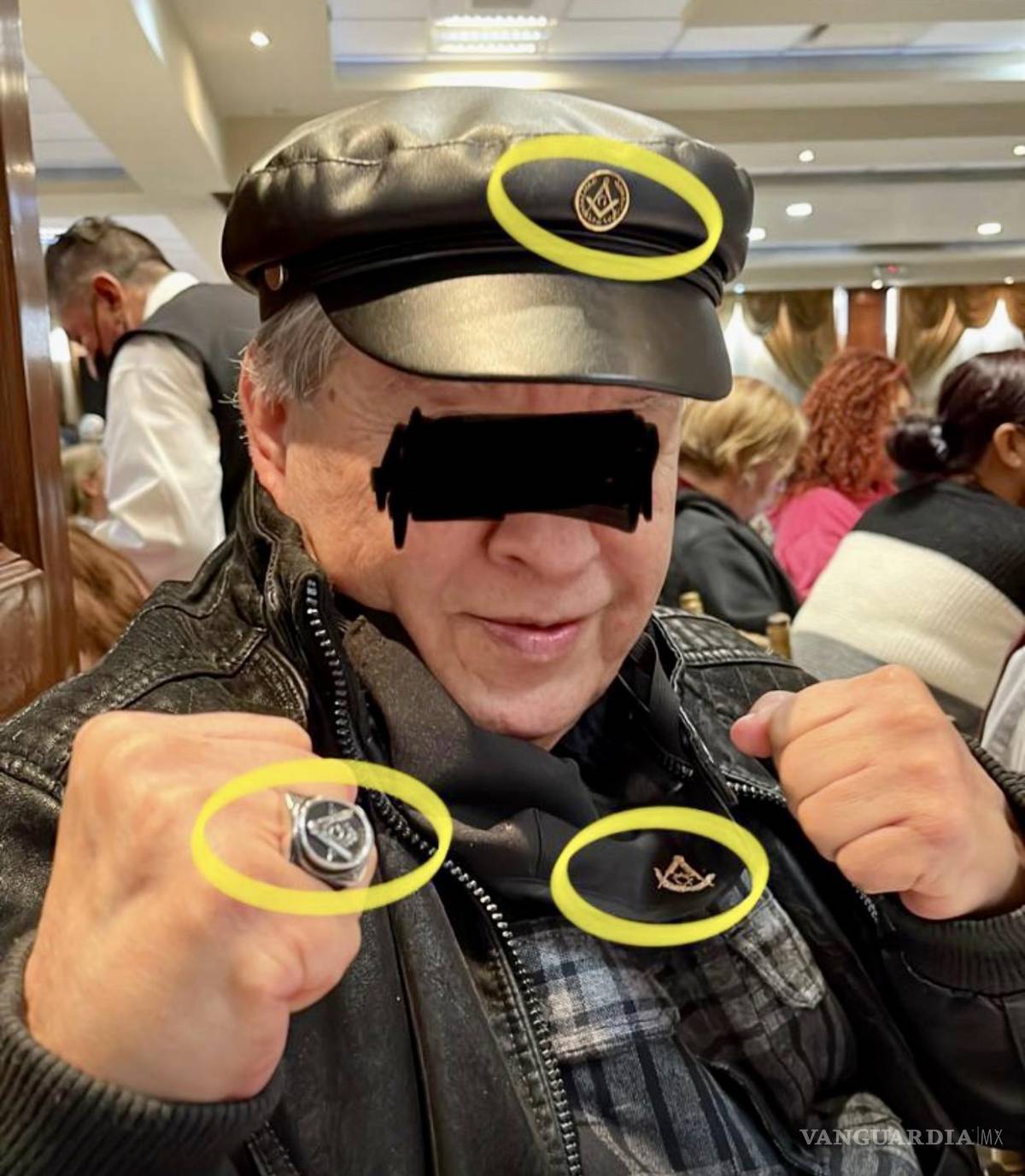 $!La ostentación de los símbolos de los masones. Esto ocurrió en NL.