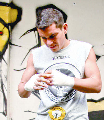 Teddy Bustillos prepara sus mejores golpes