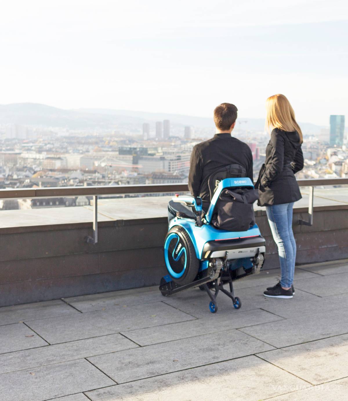 $!Scewo, una silla de ruedas todoterreno