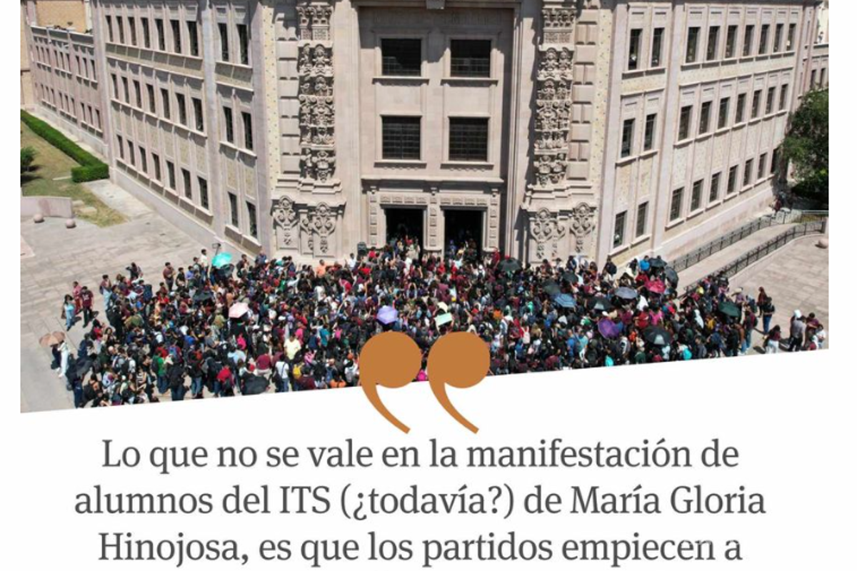 $!Las manifestaciones lideradas por alumnos se declararon completamente apartidistas