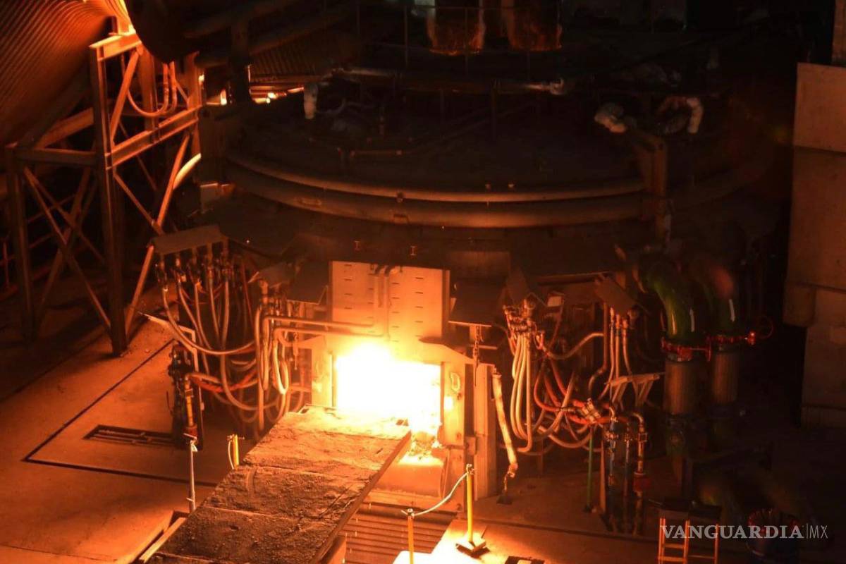 AHMSA reactiva horno de arco eléctrico