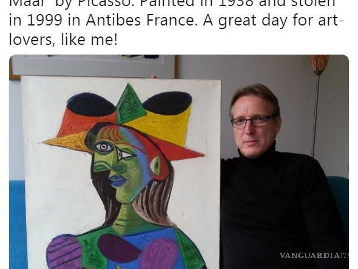 $!Localizan en Ámsterdam el cuadro "Busto de mujer", de Pablo Picasso robado hace veinte años