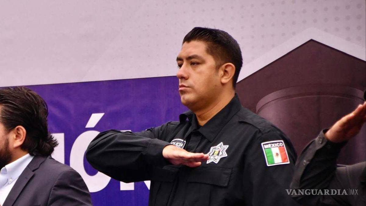 $!Gabriel Santos Martínez será el encargado de dirigir la seguridad pública en Monclova a partir de 2025.