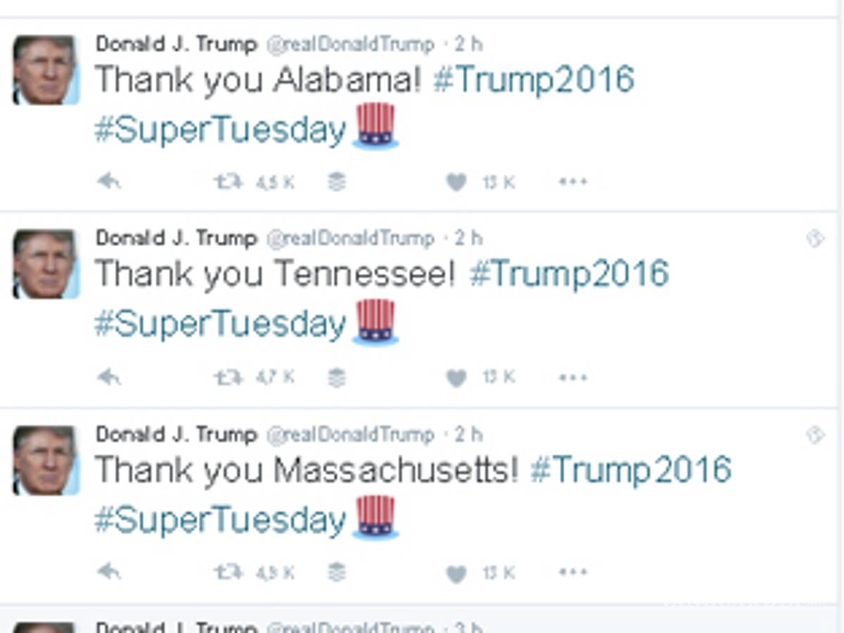 $!Clinton y Trump vencedores del Supermartes