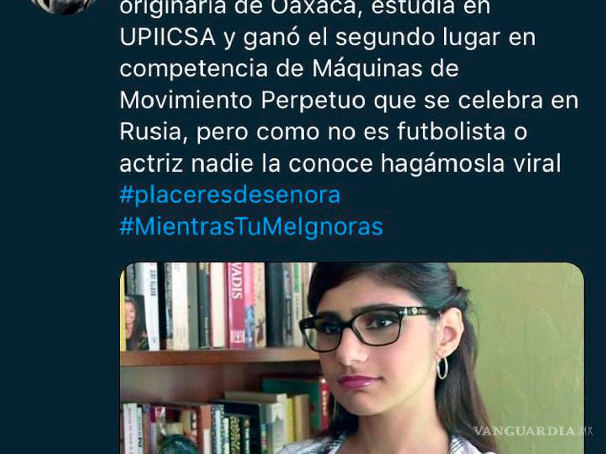 $!Marcelo Ebrard cae en broma sobre Mia Khalifa, la actriz porno