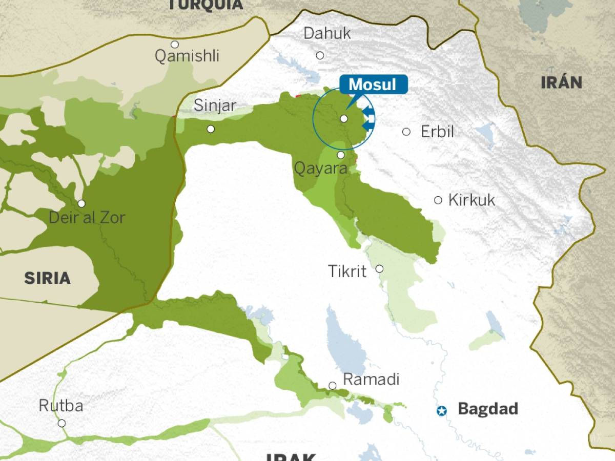 $!Comienza la ofensiva militar para arrebatar Mosul al ISIS