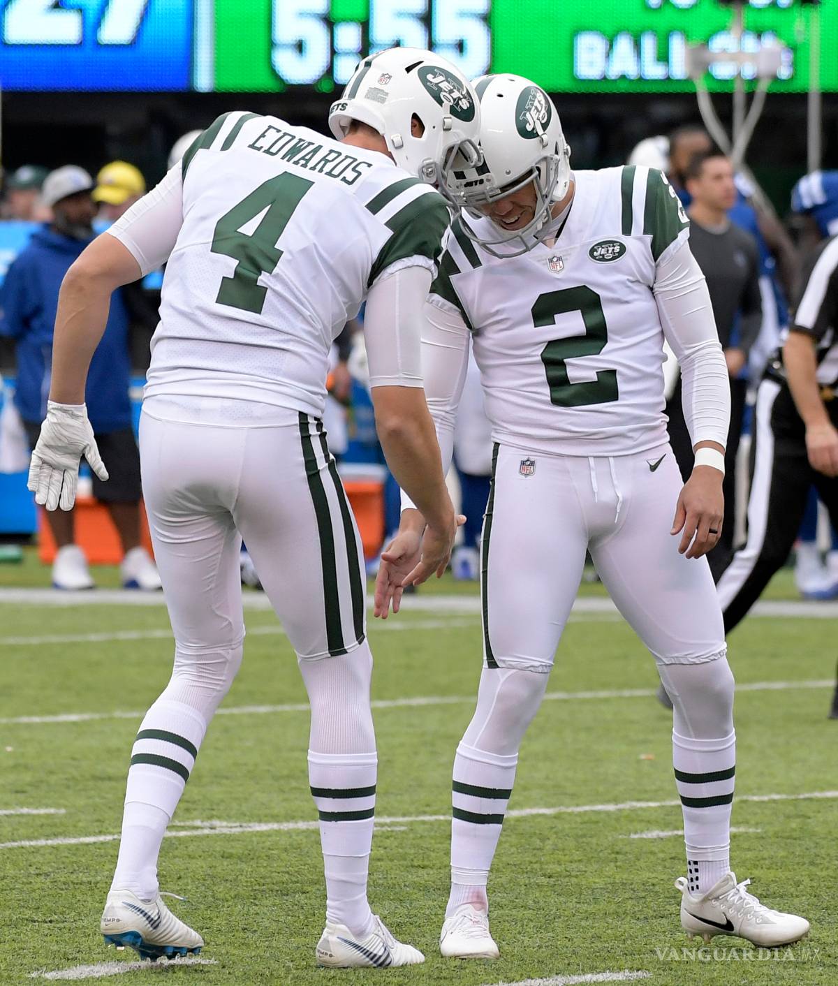 $!Jason Myers rompe récords de goles de campo para 'aplastar' a los Colts