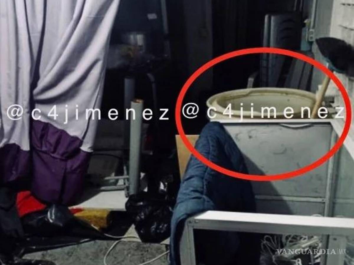 $!Puso el cadáver en un tambo con sosa caustica