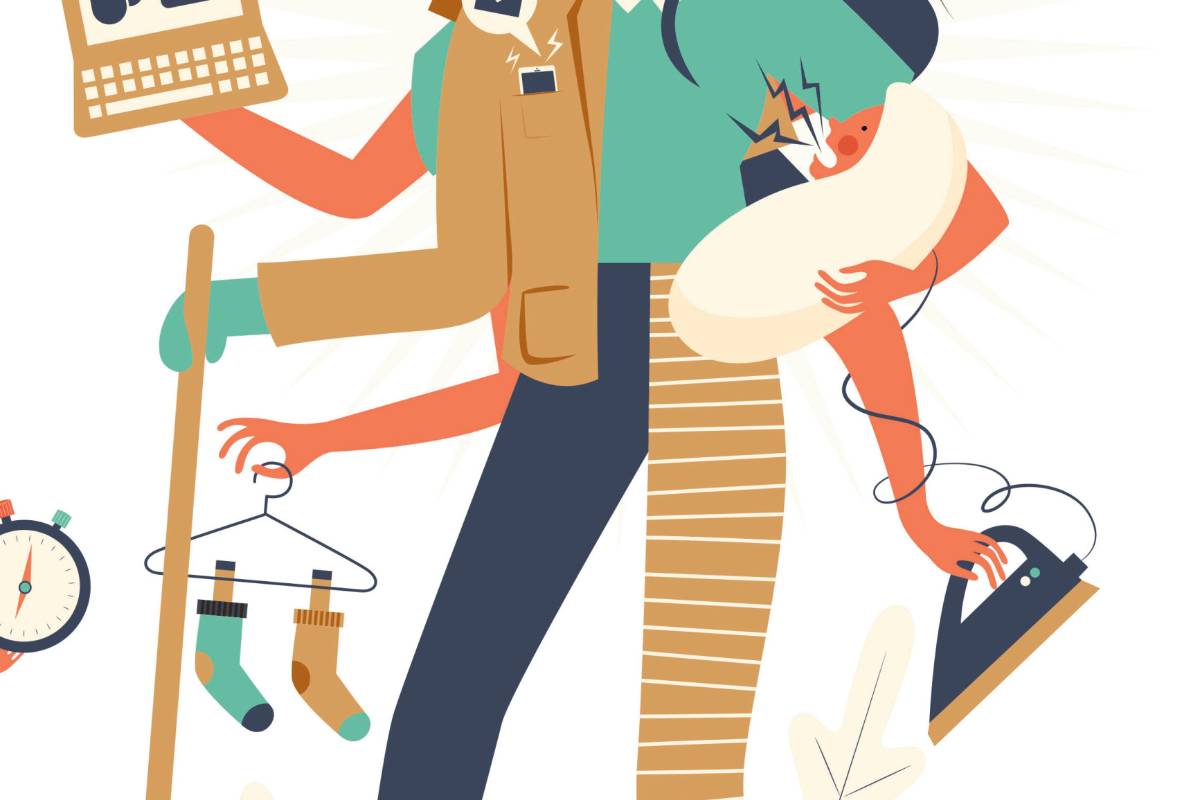 'Si lo busco y lo encuentro, ¿qué te hago?': Ser mamá en confinamiento