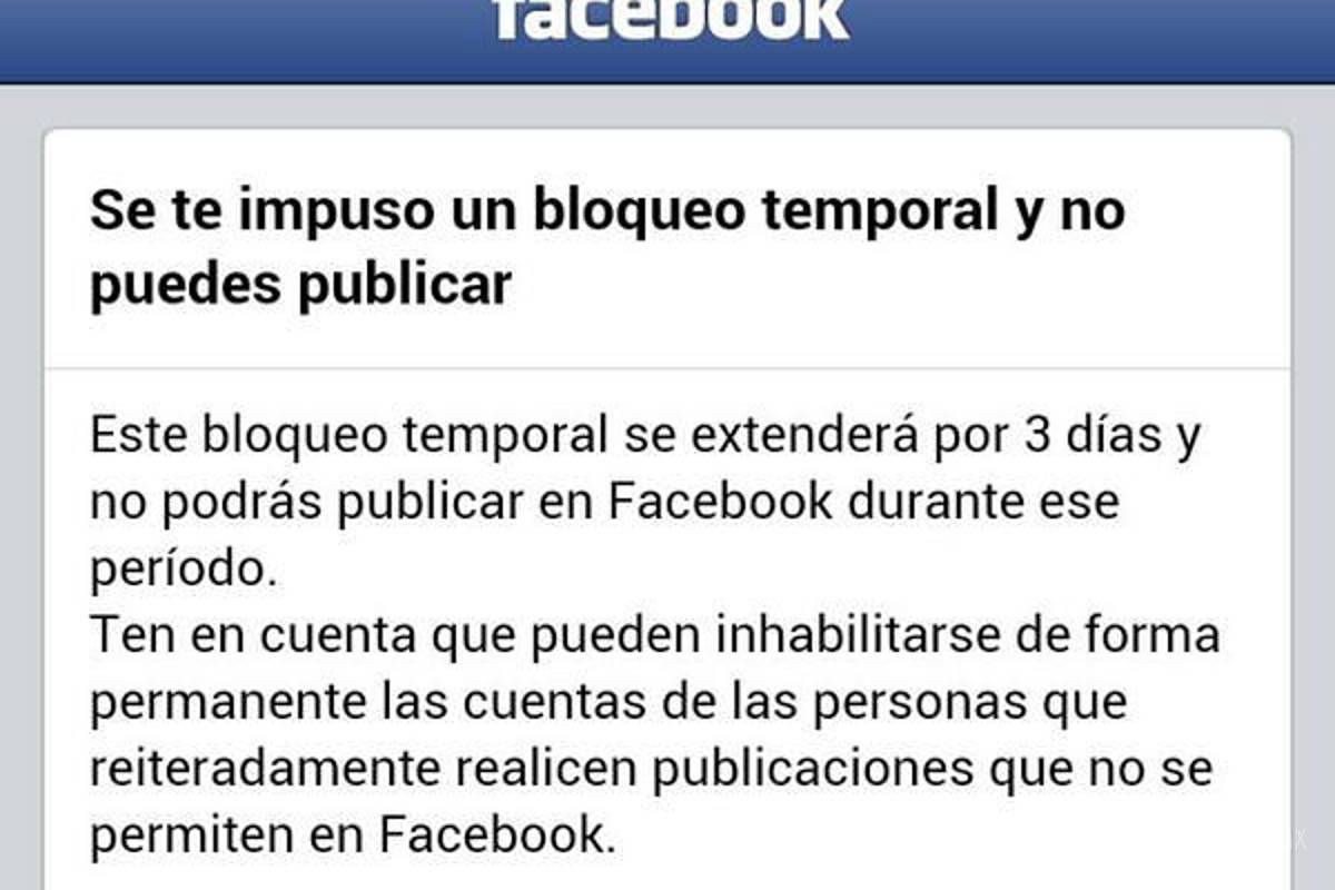 Estos son los motivos por los que Facebook te puede bloquear o eliminar tu cuenta