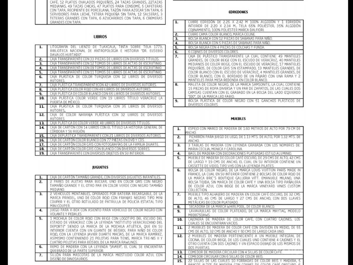 $!Karime Macías podría pagar la multa de Javier Duarte con lo que cuestan cuatro de sus plumas Montblanc