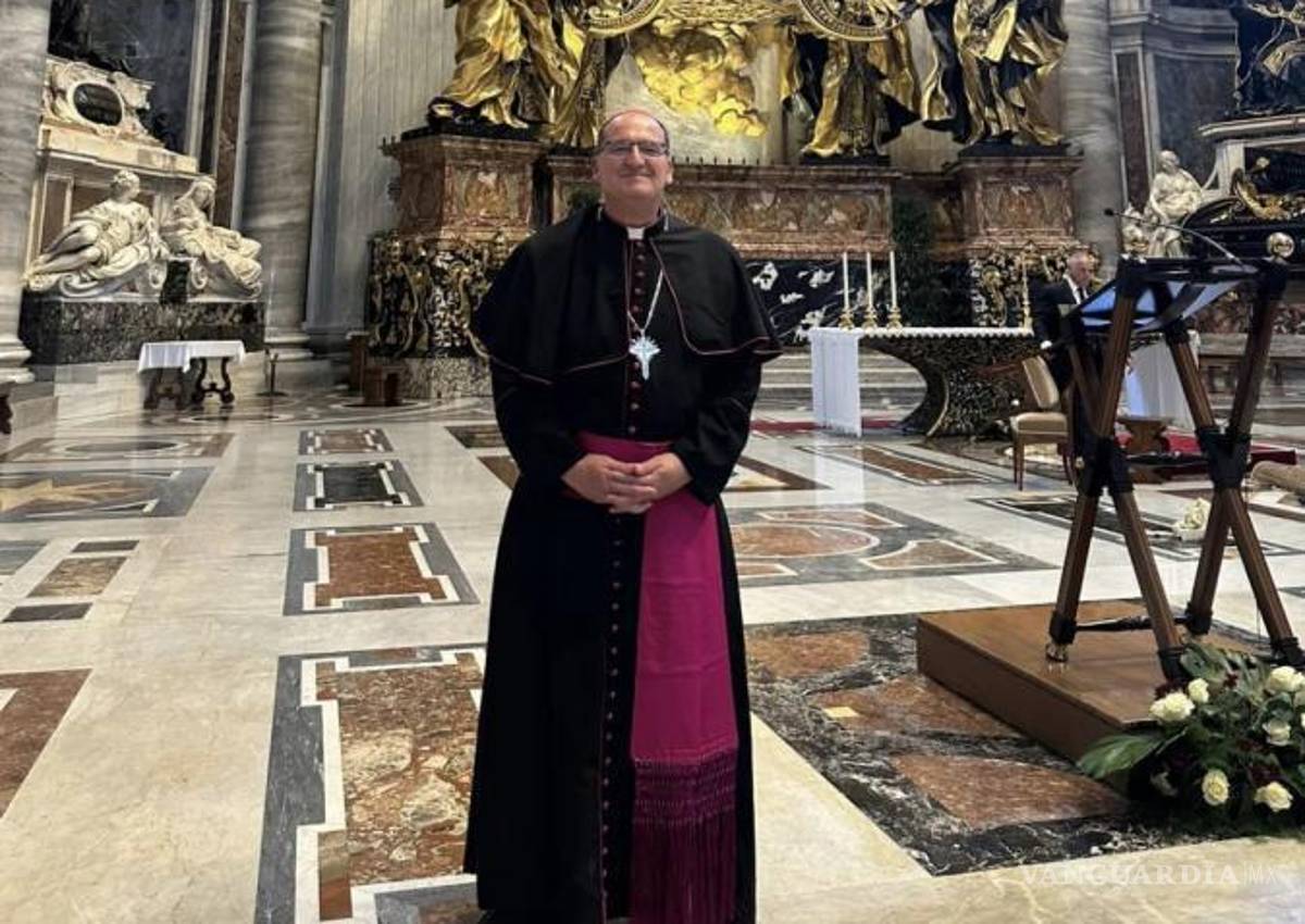 $!Hilario González en la Basílica de San Pedro durante su estancia en el Vaticano.