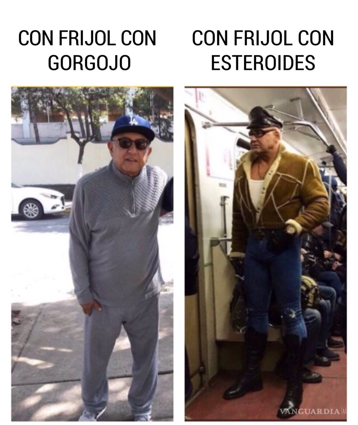 $!Este cuerpo no lo tiene ni Obama: 'AMLO' musculoso se hace viral en redes