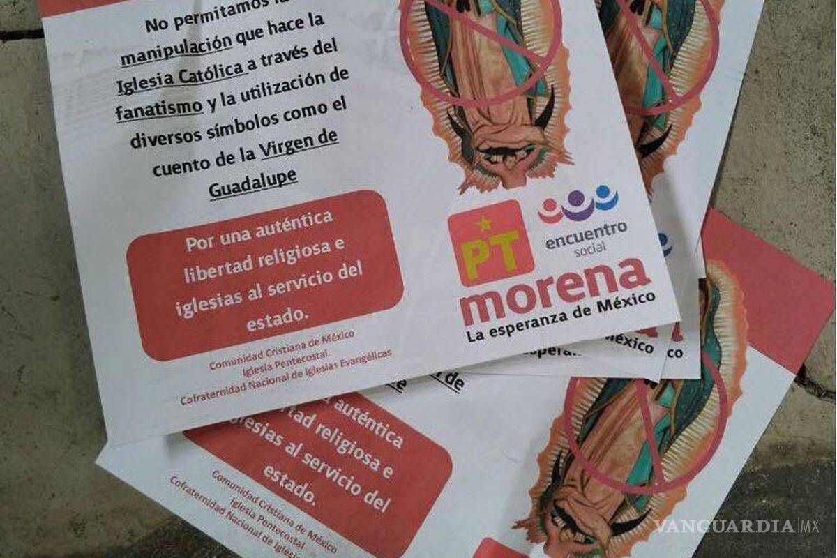 Apócrifa, propaganda contra la Iglesia: AMLO