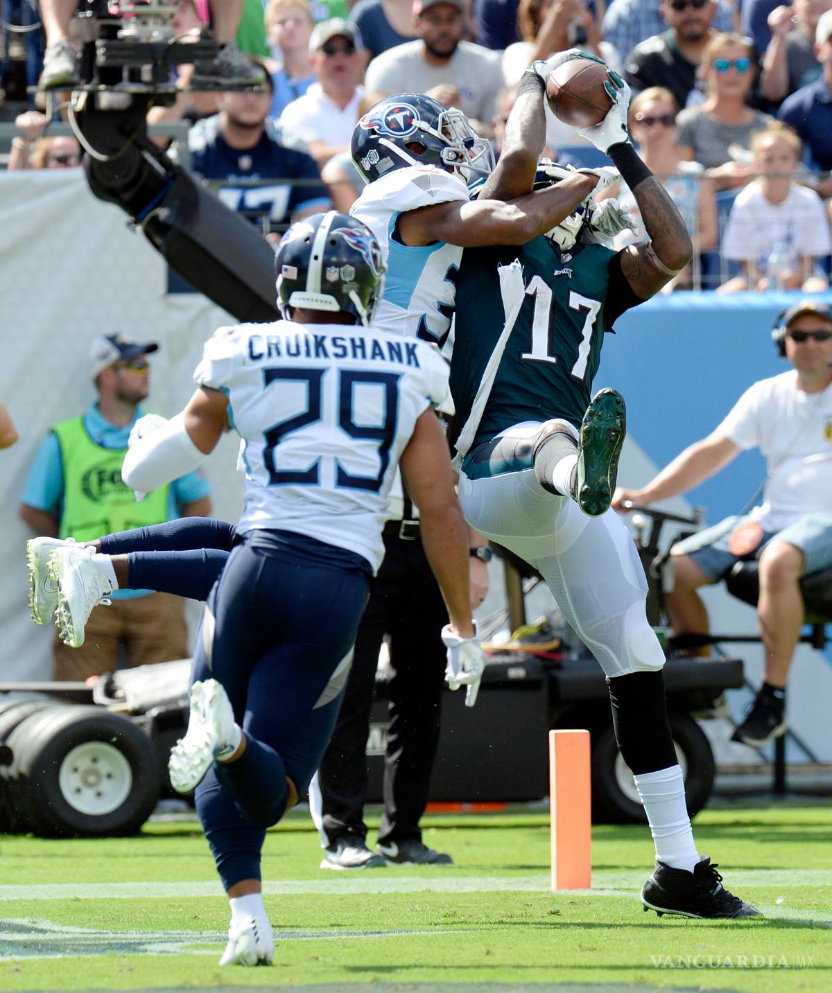 $!En la prórroga, Titans vencen a los Eagles