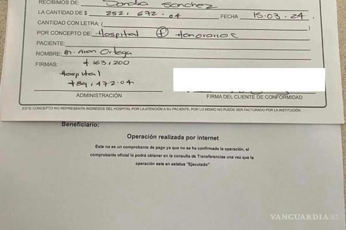 $!Los gastos médicos del joven monclovense siguen subiendo.