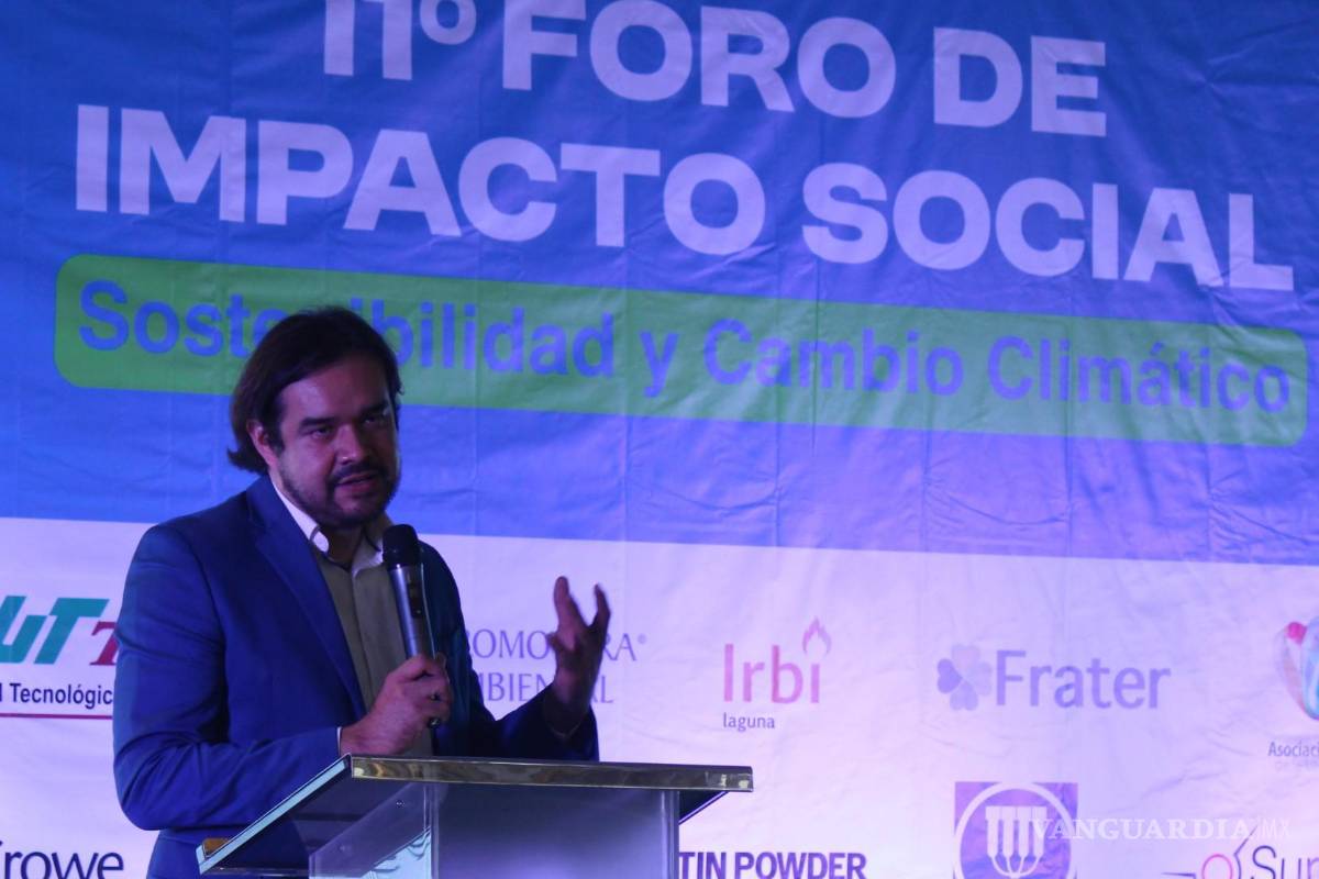 $!Juan Diego Hinojosa Sandoval, presidente de la Red de ESR de La Laguna. FRANCISCO RODRÍGUEZ