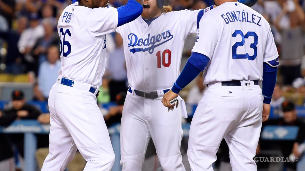Dodgers pone en 5 su número mágico para calificar a playoffs en Grandes Ligas