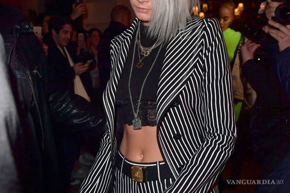 $!Cara Delevingne cambia totalmente de 'look'