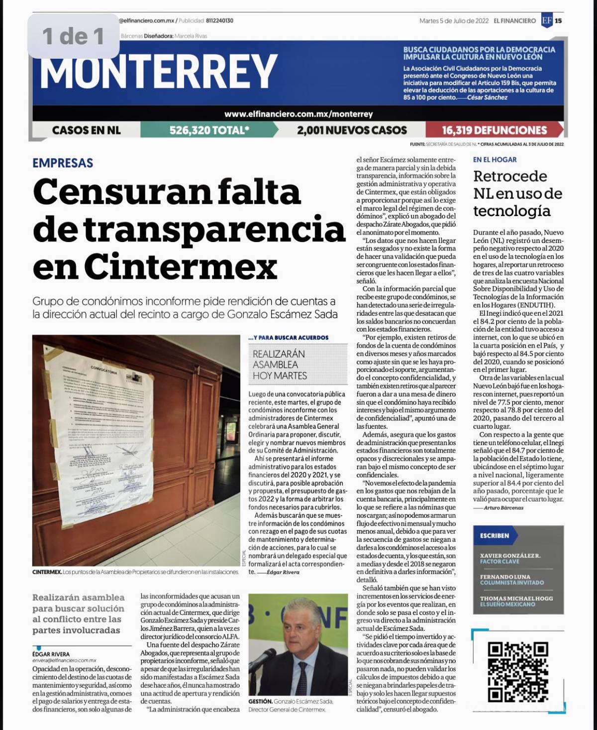 $!Cintermex. CRESTOMATIA 6.