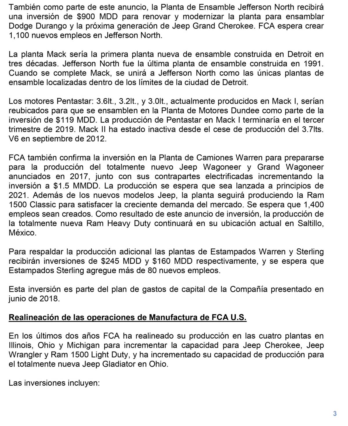 $!Fiat Chrysler confirma que producción de RAM Heavy Duty continuará en Saltillo, Coahuila