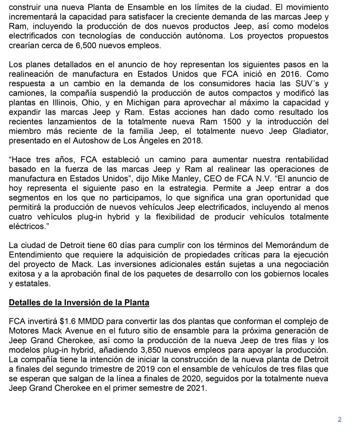 $!Fiat Chrysler confirma que producción de RAM Heavy Duty continuará en Saltillo, Coahuila