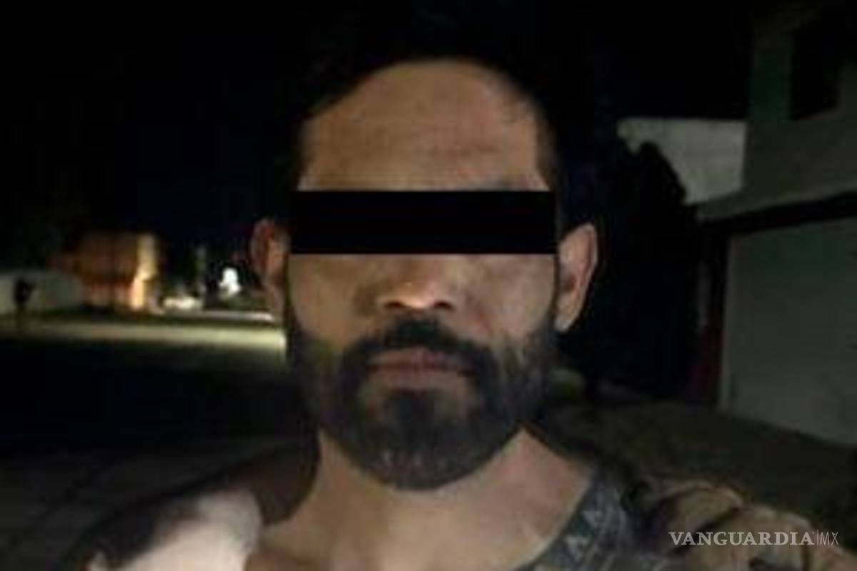 $!Édgar Rodríguez, alias “El Limones”, presunto operador de una red de extorsión.