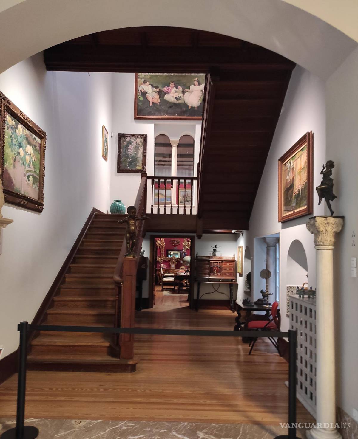 $!Interior de la Casa Museo de Sorolla en la calle Martínez Campos de Madrid.